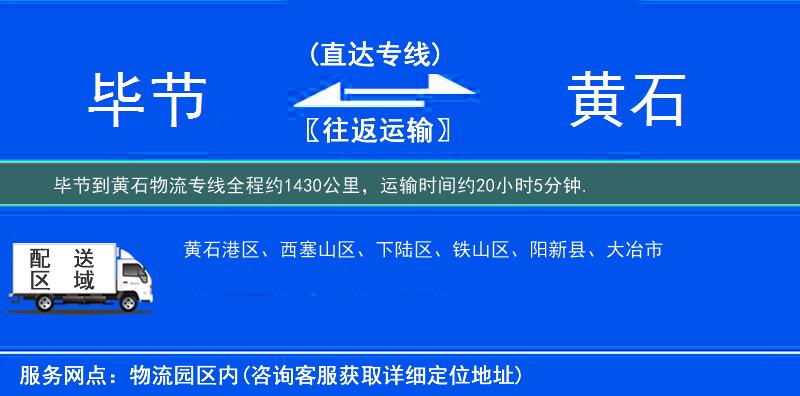 畢節(jié)到物流專線