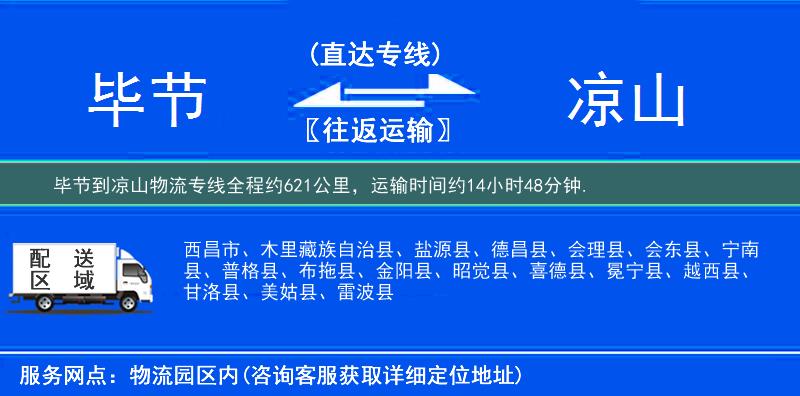 畢節(jié)到物流專線