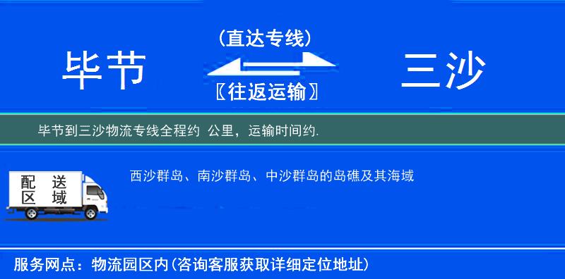 畢節(jié)到物流專線