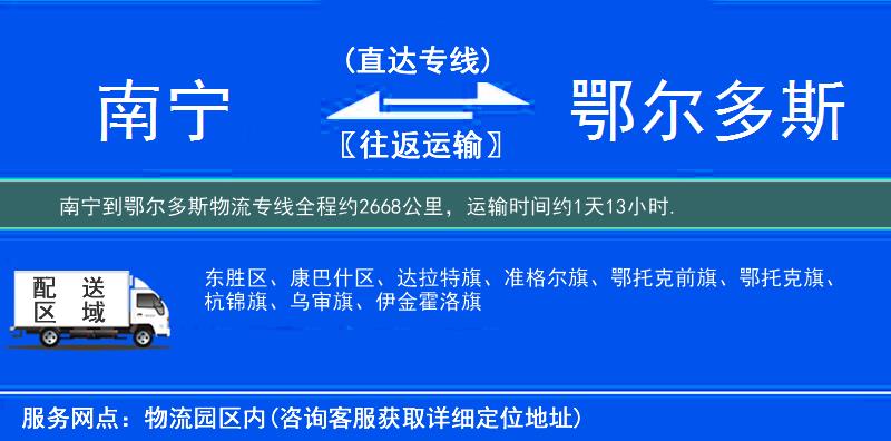 南寧到物流專(zhuān)線(xiàn)
