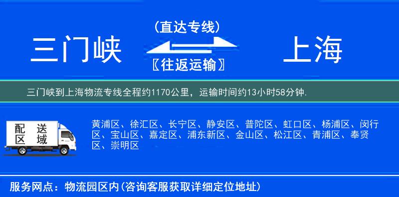 三門(mén)峽到物流專(zhuān)線