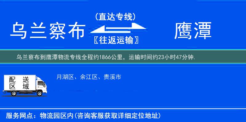 烏蘭察布到物流專線